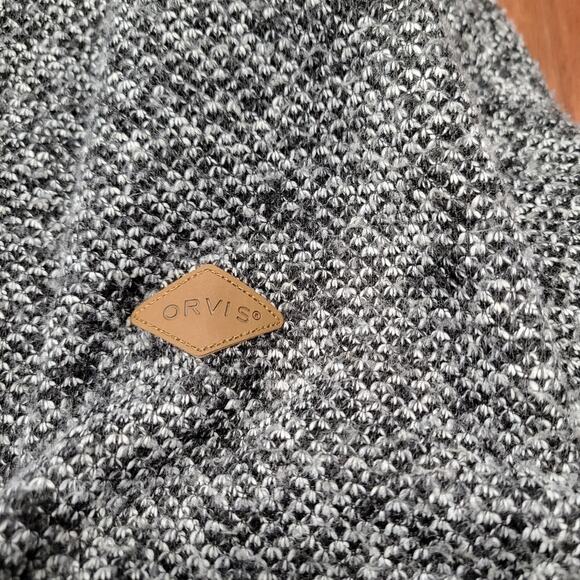 Orvis Sherpa Lined Fleece 1/4 Zip Pullover Size Medium - Picture 4 of 9